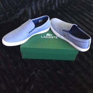 Lacoste Gazon sport slip on sneaker